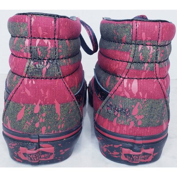 VANS A Nightmare on Elm Street Unisex Hi-Top Sneakers Size Men's 7/Women's 8.5 - Picture 4 of 15